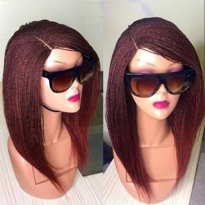 Handmade braided wigs with closures